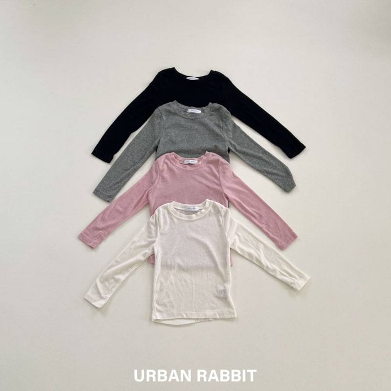 Urban Rabbit - Korean Children Fashion - #kidsstore - Fall Soft Slim Tee - 2