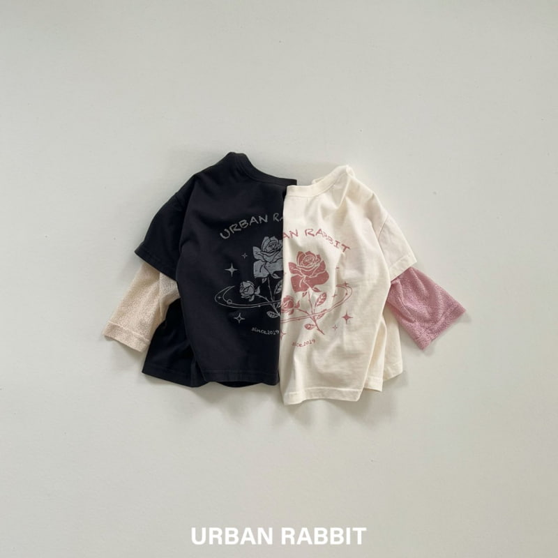 Urban Rabbit - Korean Children Fashion - #kidsstore - Mesh Layered Tee