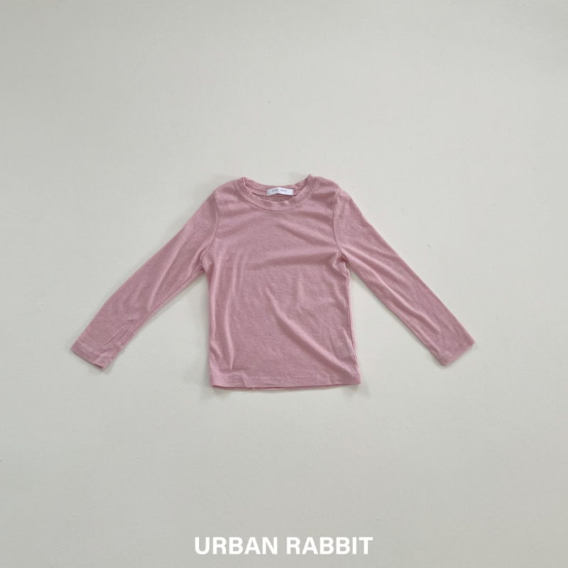 Urban Rabbit - Korean Children Fashion - #kidzfashiontrend - Fall Soft Slim Tee - 3