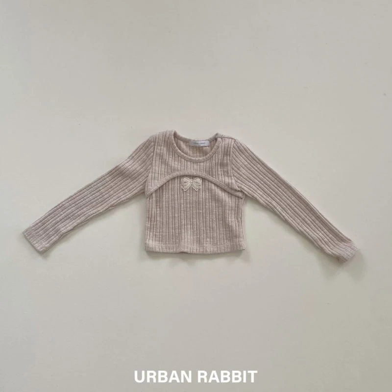 Urban Rabbit - Korean Children Fashion - #kidzfashiontrend - Ribbon Bolero Tee - 3