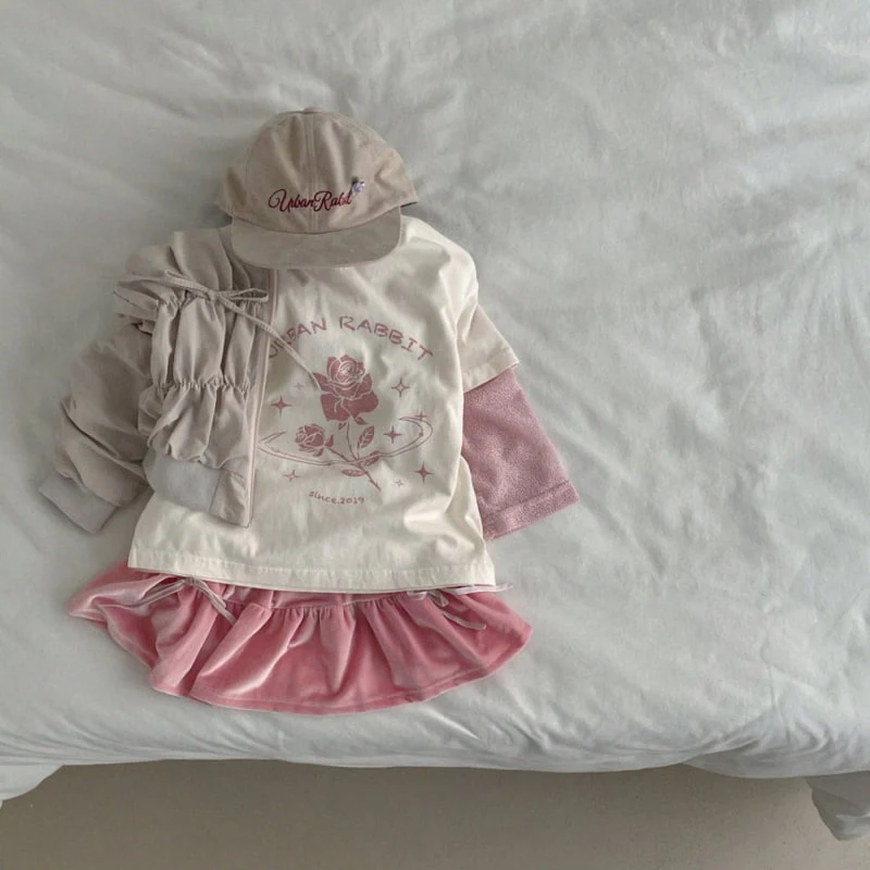 Urban Rabbit - Korean Children Fashion - #littlefashionista - Ribony Shirring Jumper - 12