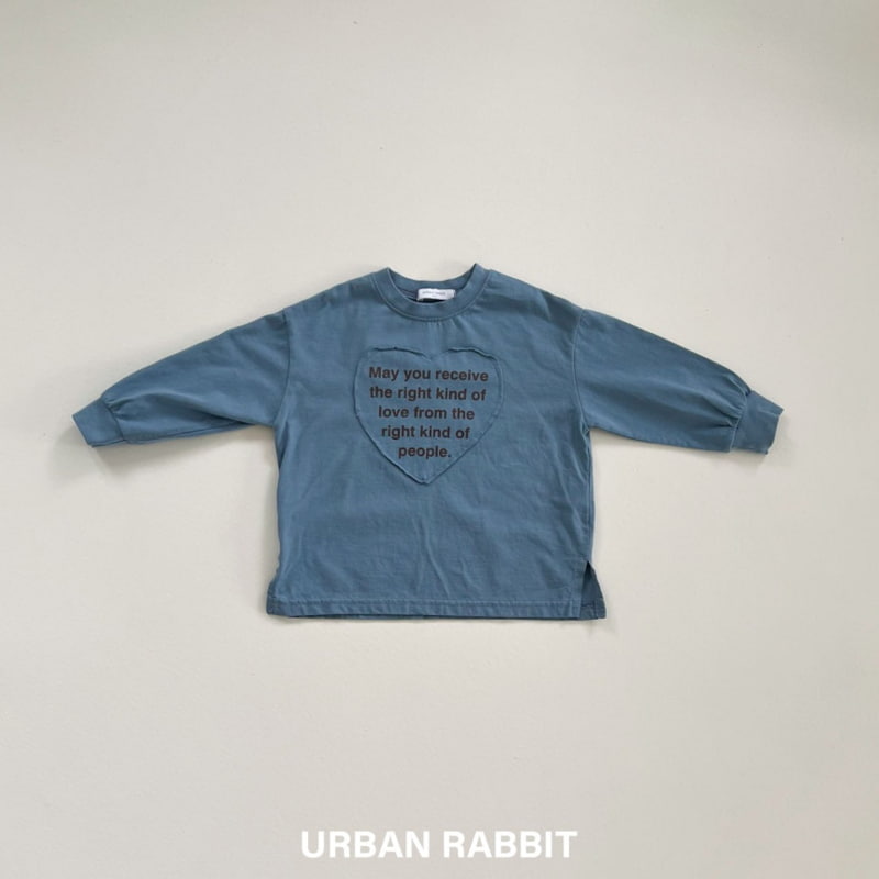 Urban Rabbit - Korean Children Fashion - #littlefashionista - Heart Slit Long Tee - 6