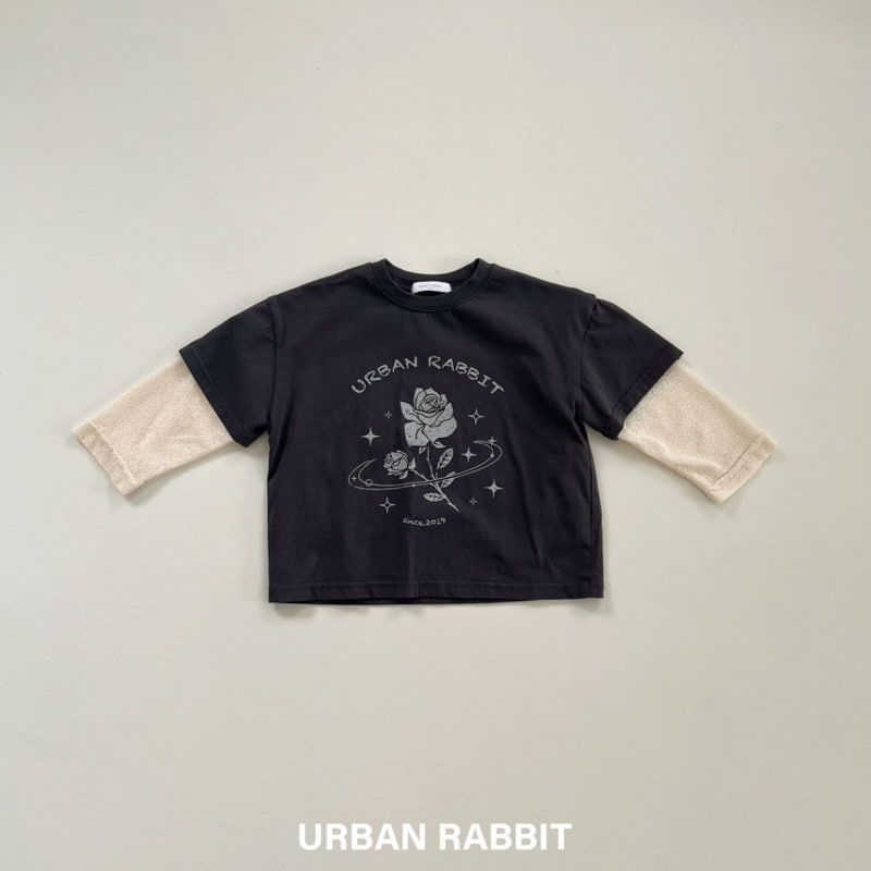 Urban Rabbit - Korean Children Fashion - #Kfashion4kids - Mesh Layered Tee - 4