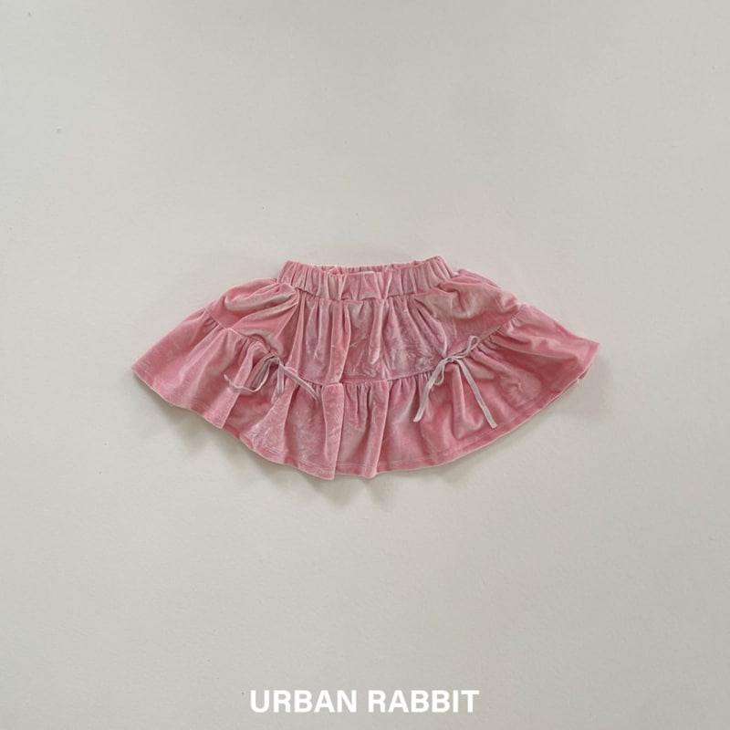 Urban Rabbit - Korean Children Fashion - #magicofchildhood - Velvet Ribbon Skirt - 2