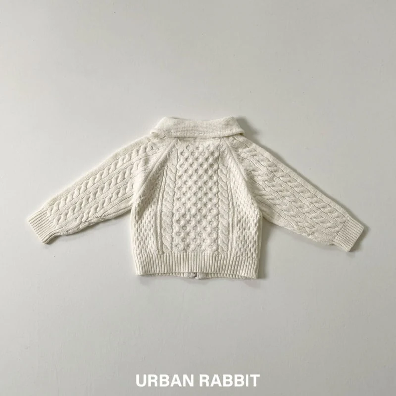 Urban Rabbit - Korean Children Fashion - #magicofchildhood - Shawl Collar Twist Zip-up - 8