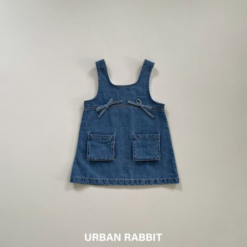 Urban Rabbit - Korean Children Fashion - #magicofchildhood - Bonny Denim One-piece - 3