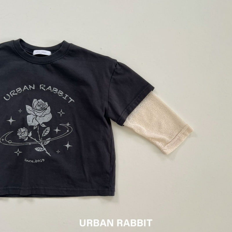 Urban Rabbit - Korean Children Fashion - #minifashionista - Mesh Layered Tee - 6