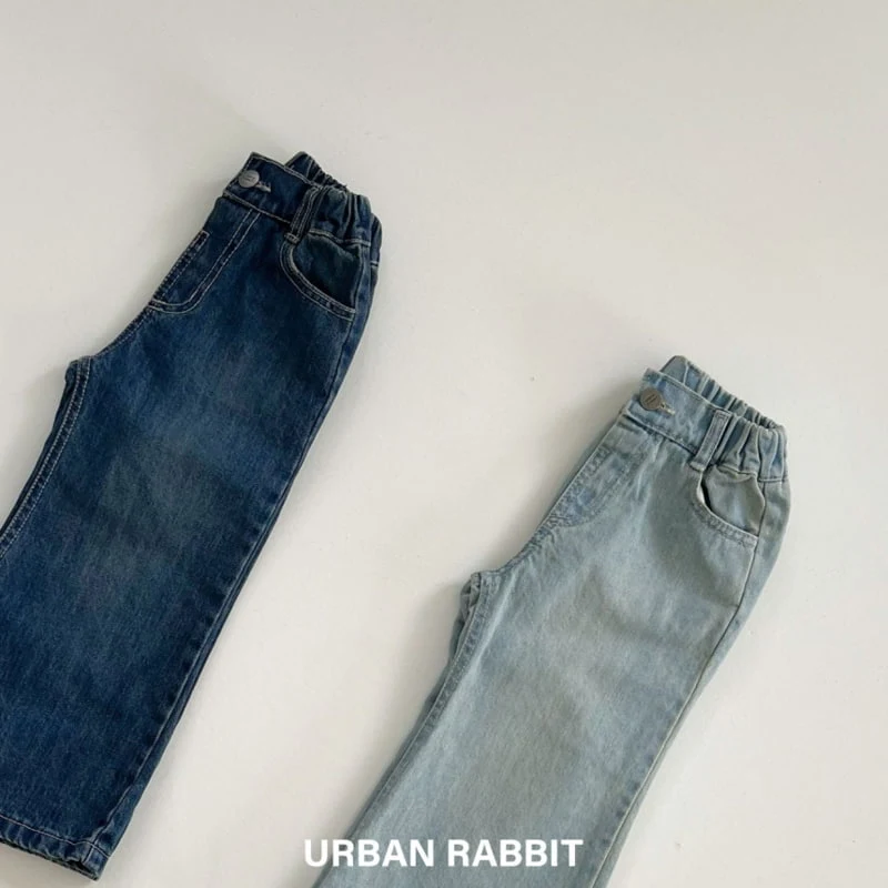 Urban Rabbit - Korean Children Fashion - #magicofchildhood - Vintage Bootscut Denim Pants - 4