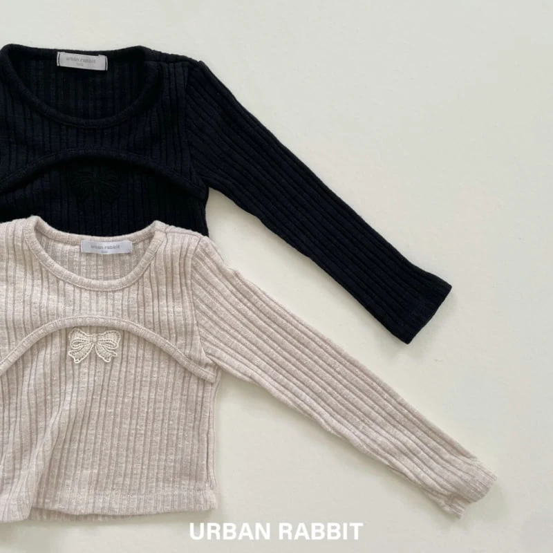 Urban Rabbit - Korean Children Fashion - #minifashionista - Ribbon Bolero Tee - 7