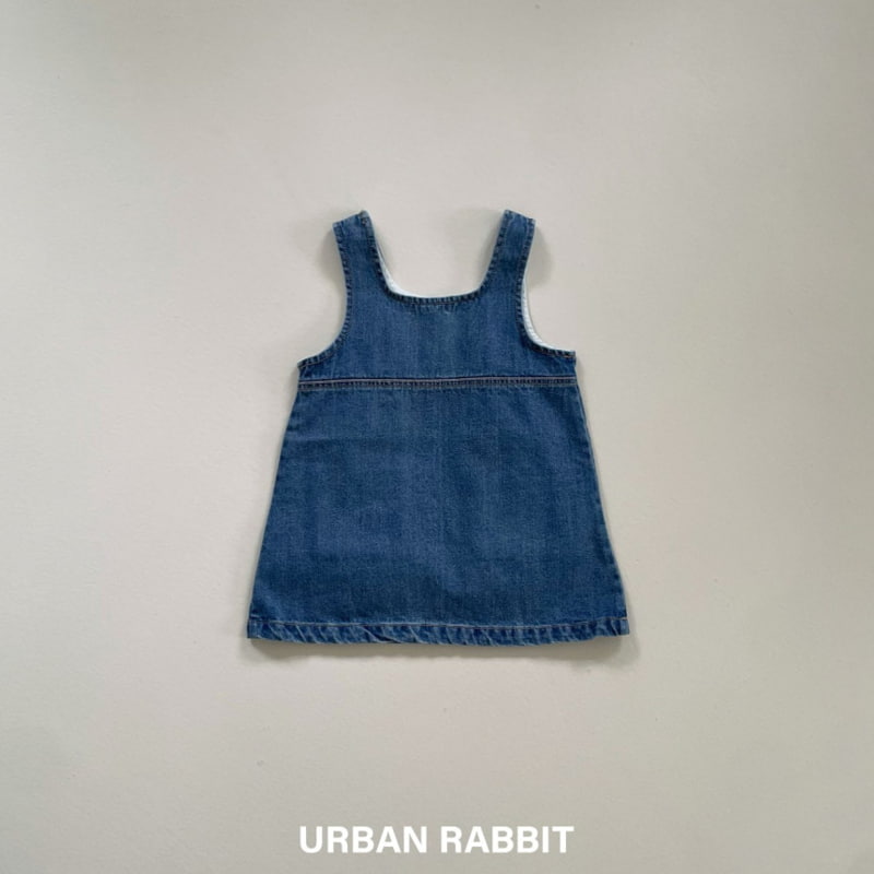 Urban Rabbit - Korean Children Fashion - #magicofchildhood - Bonny Denim One-piece - 4