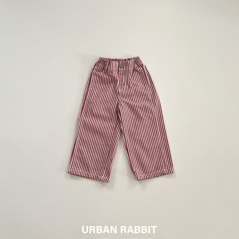 Urban Rabbit - Korean Children Fashion - #prettylittlegirls - Base Stripe Pants - 6