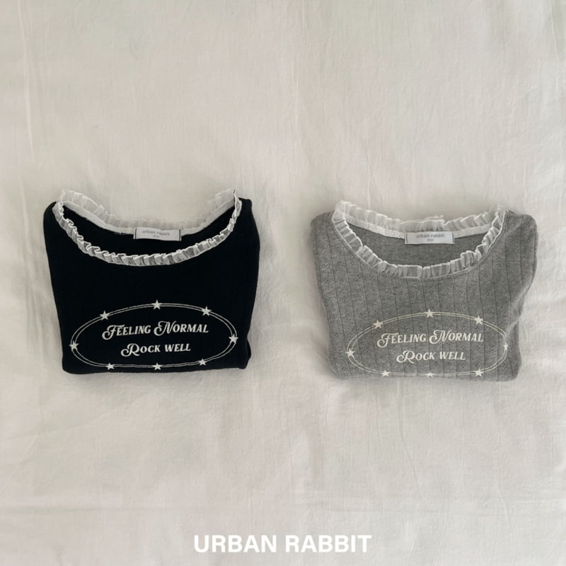 Urban Rabbit - Korean Children Fashion - #prettylittlegirls - Girl Score Crop Tee - 12