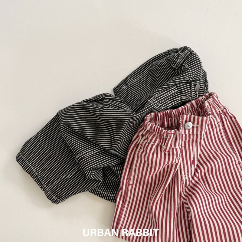 Urban Rabbit - Korean Children Fashion - #stylishchildhood - Base Stripe Pants - 9