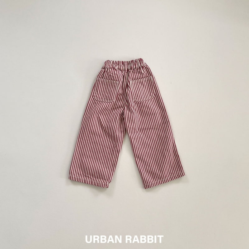 Urban Rabbit - Korean Children Fashion - #todddlerfashion - Base Stripe Pants - 7