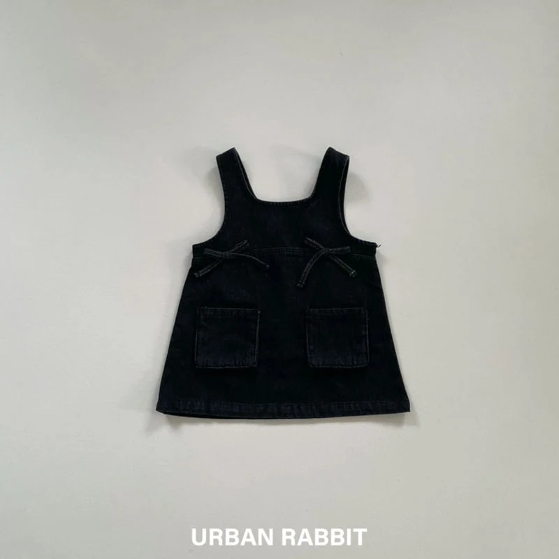 Urban Rabbit - Korean Children Fashion - #todddlerfashion - Bonny Denim One-piece - 6