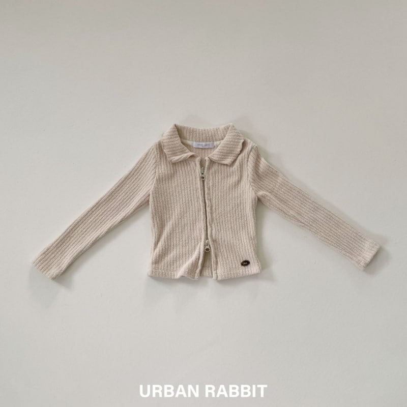 Urban Rabbit - Korean Children Fashion - #todddlerfashion - Tongtong Collar Zip-up - 3