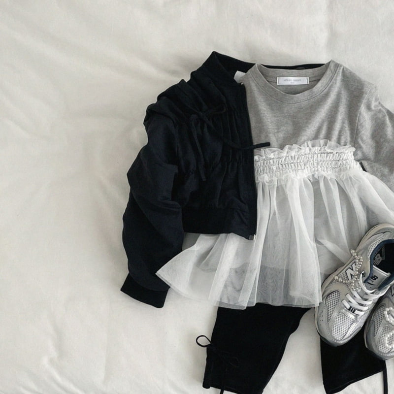 Urban Rabbit - Korean Children Fashion - #toddlerclothing - Lala Lace Tee - 11