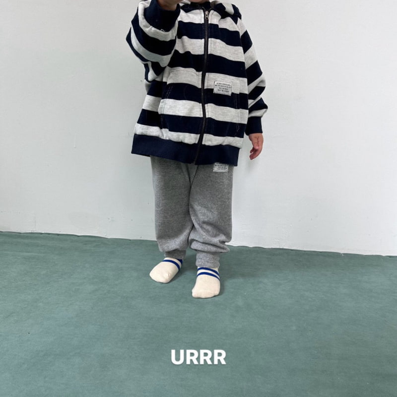 Urrr - Korean Children Fashion - #childrensboutique - Chocolate Hood Zip-up - 8