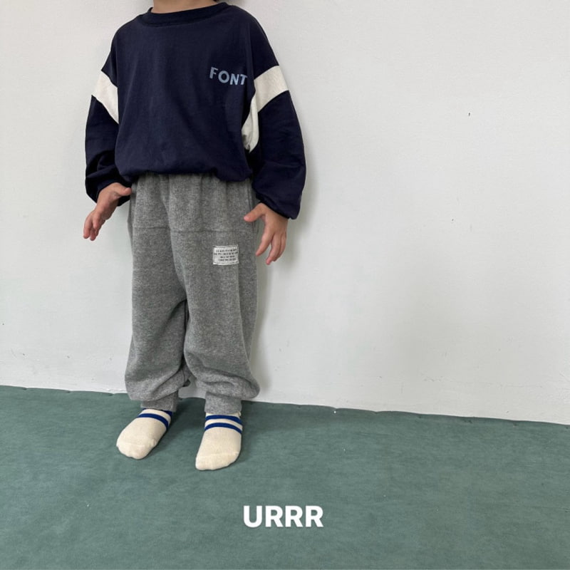 Urrr - Korean Children Fashion - #childrensboutique - Font Tee - 4