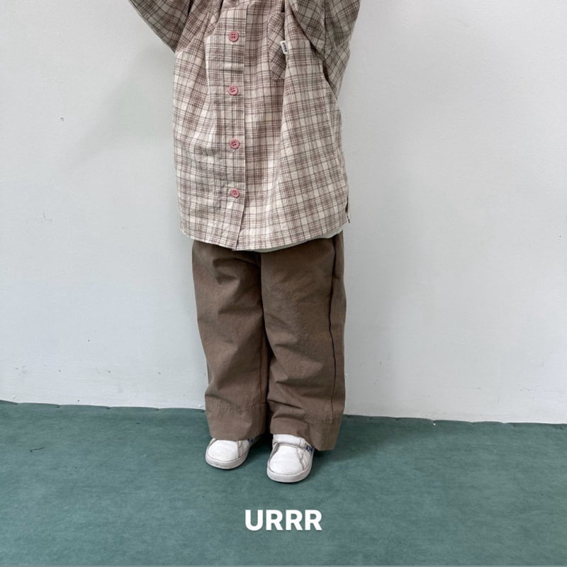 Urrr - Korean Children Fashion - #fashionkids - Simple Pintuck Pants - 6