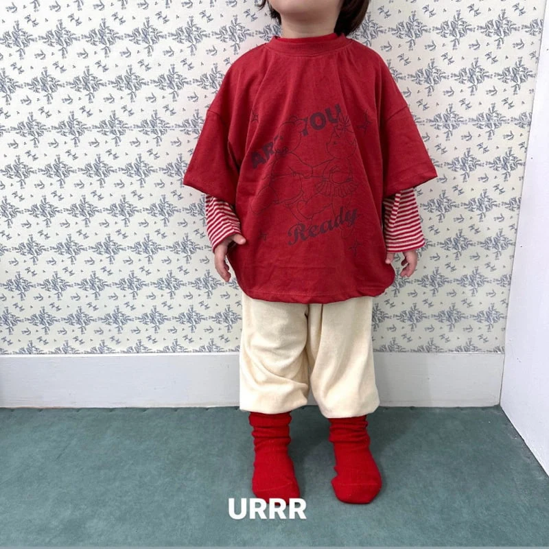 Urrr - Korean Children Fashion - #kidsshorts - Hub Tee - 5