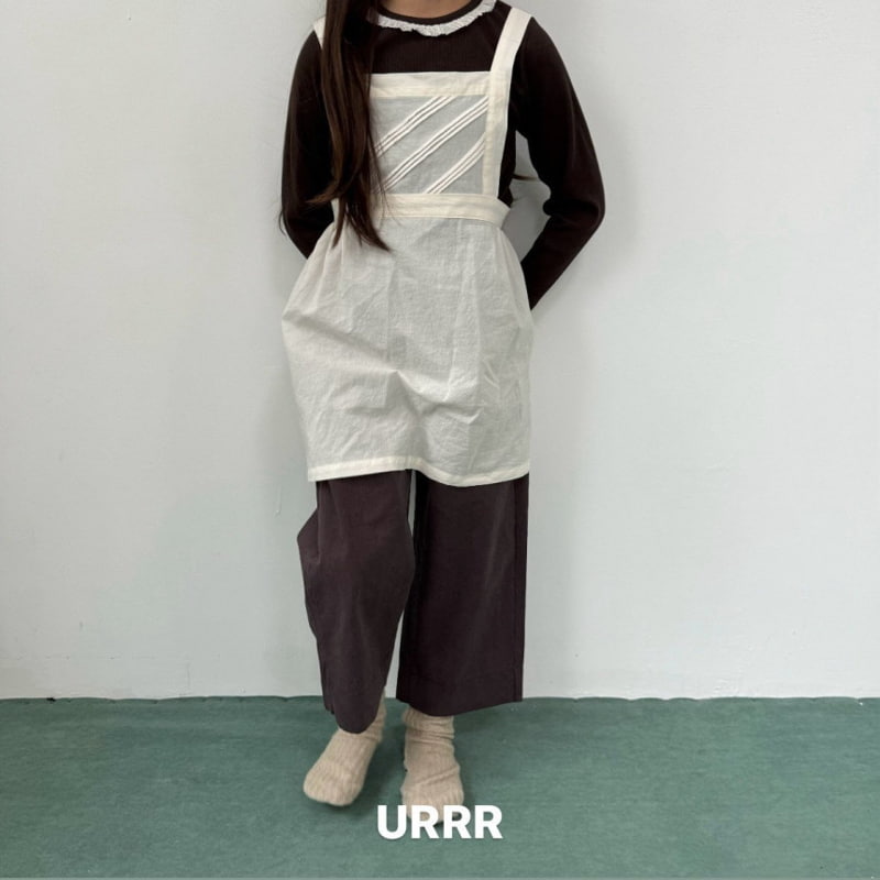 Urrr - Korean Children Fashion - #kidsstore - Vintage Apron - 11