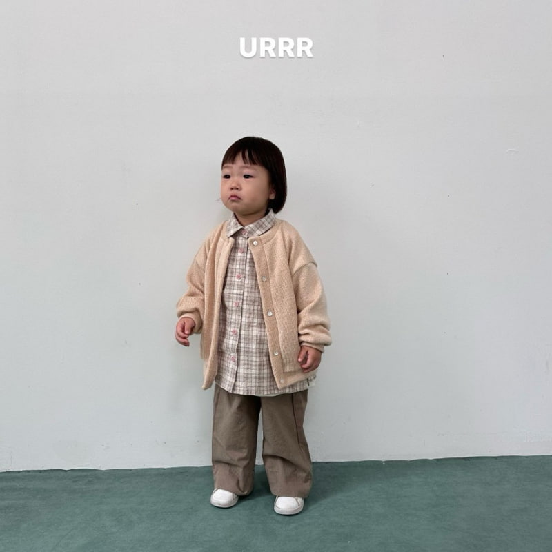 Urrr - Korean Children Fashion - #kidsstore - Clean Check Shirt - 4