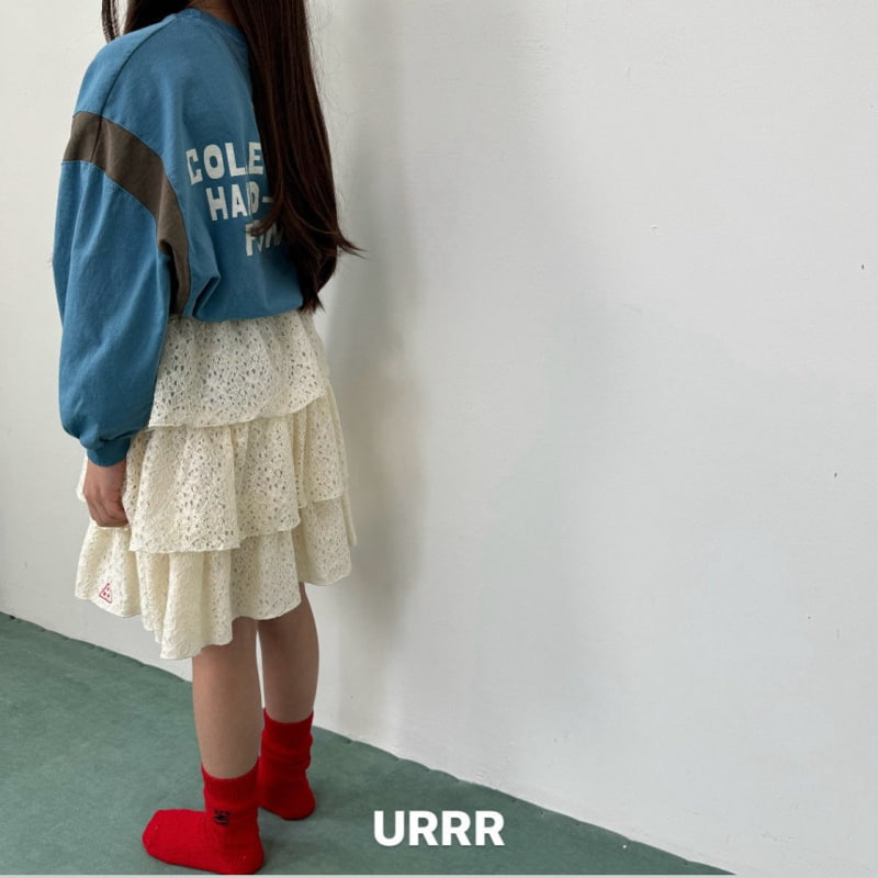 Urrr - Korean Children Fashion - #littlefashionista - Font Tee - 11