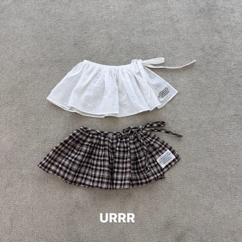 Urrr - Korean Children Fashion - #littlefashionista - Lossi Wrap Skirt