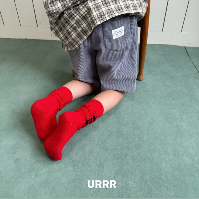 Urrr - Korean Children Fashion - #littlefashionista - Sweet Corduroy Pants - 9