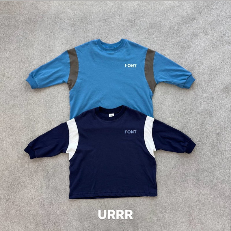 Urrr - Korean Children Fashion - #stylishchildhood - Font Tee