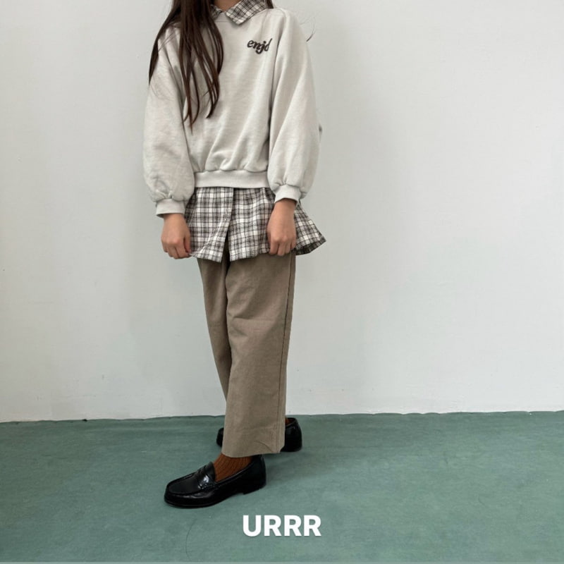 Urrr - Korean Children Fashion - #stylishchildhood - Clean Check Shirt - 12