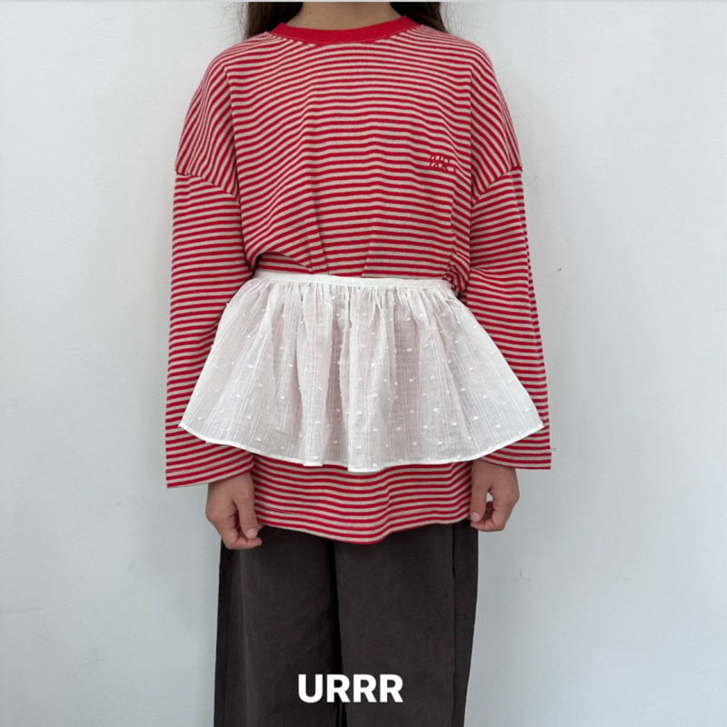 Urrr - Korean Children Fashion - #todddlerfashion - Lossi Wrap Skirt - 5