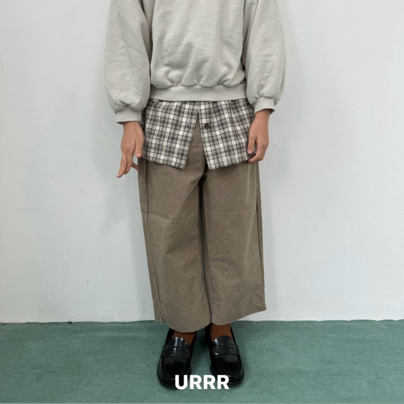 Urrr - Korean Children Fashion - #toddlerclothing - Clean Check Shirt - 11