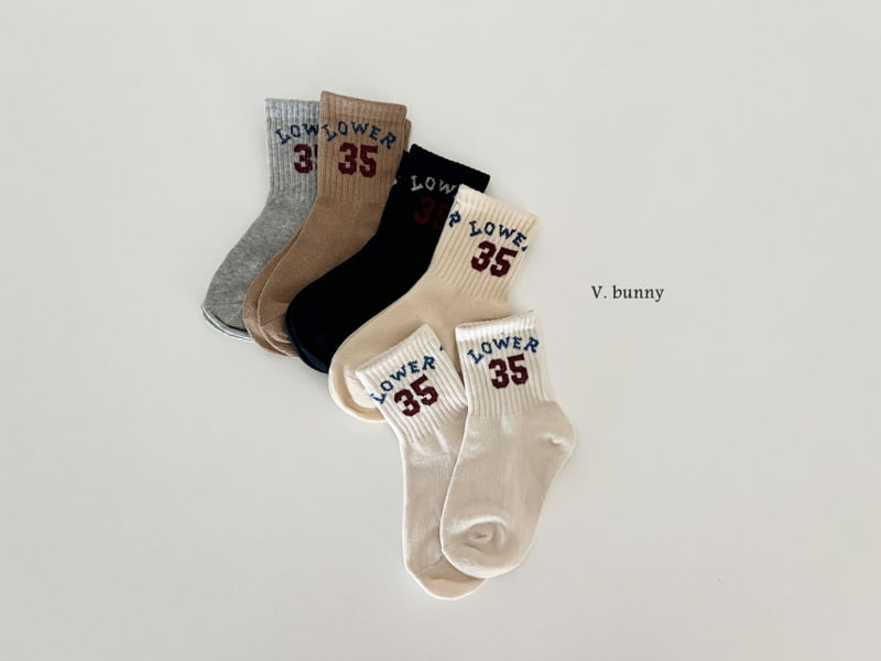 V Bunny - Korean Children Fashion - #Kfashion4kids - Lower Socks - 3