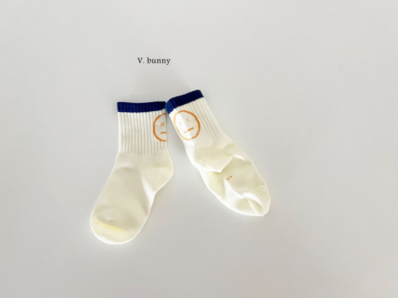 V Bunny - Korean Children Fashion - #Kfashion4kids - X Smile Socks - 9