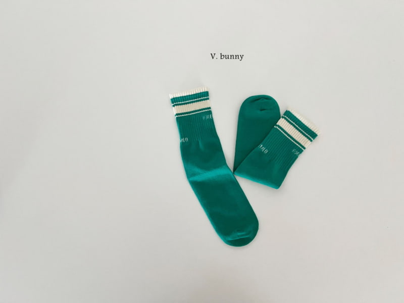 V Bunny - Korean Children Fashion - #Kfashion4kids - Colored Socks - 6