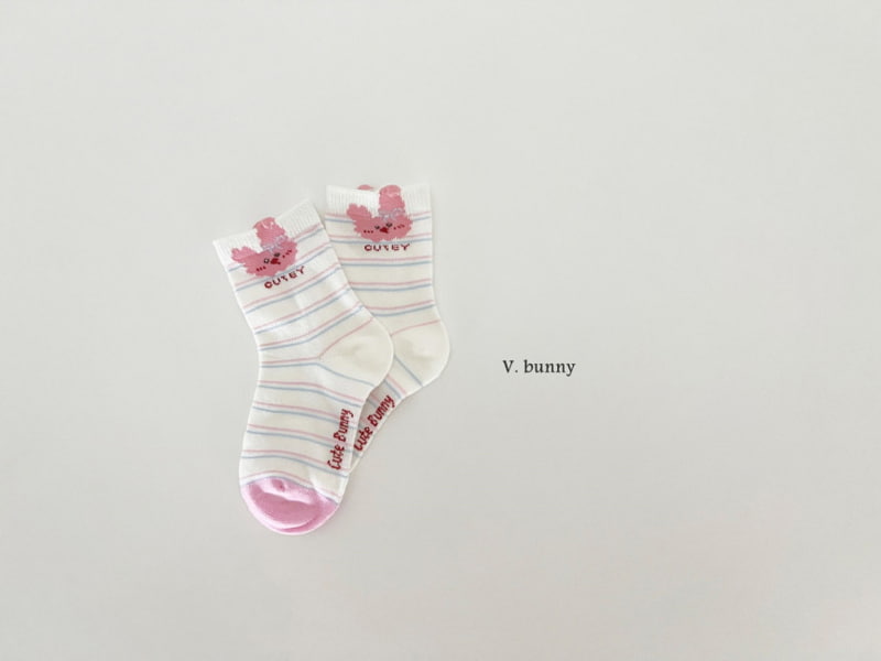 V Bunny - Korean Children Fashion - #Kfashion4kids - Cutie Socks - 7