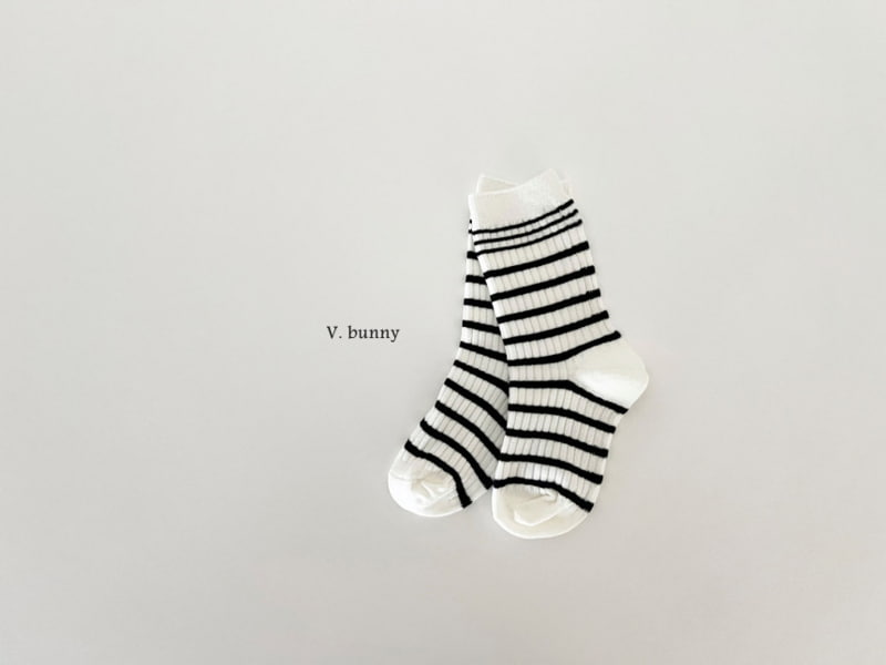 V Bunny - Korean Children Fashion - #kidzfashiontrend - Star Socks - 4