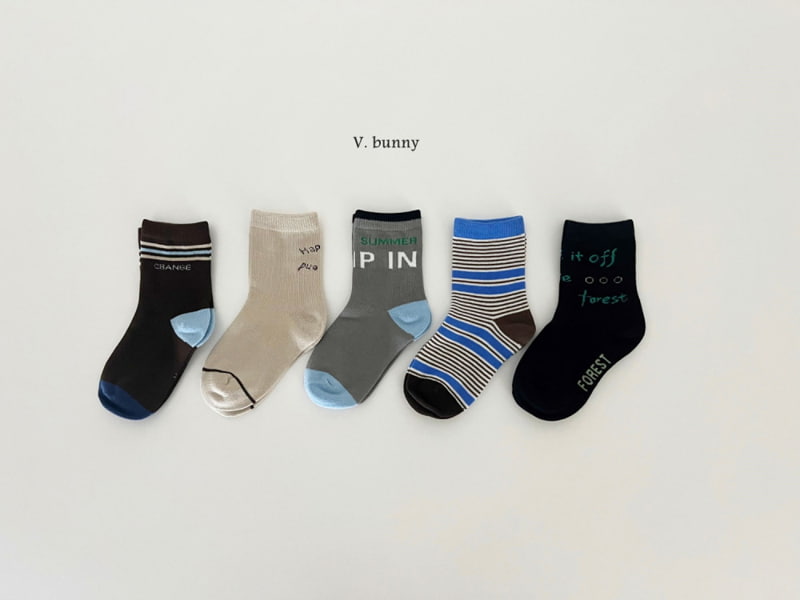 V Bunny - Korean Children Fashion - #Kfashion4kids - Jump Socks - 12