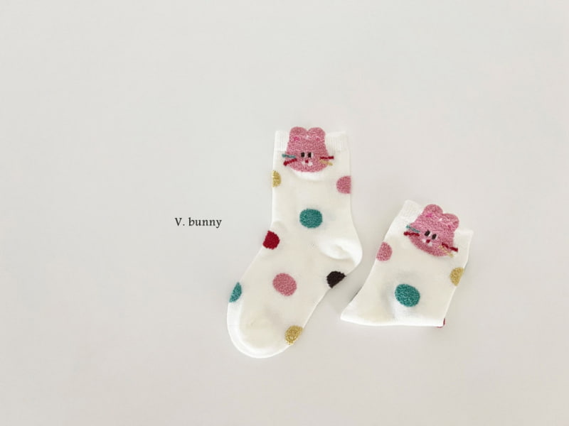 V Bunny - Korean Children Fashion - #Kfashion4kids - Friends Socks - 9