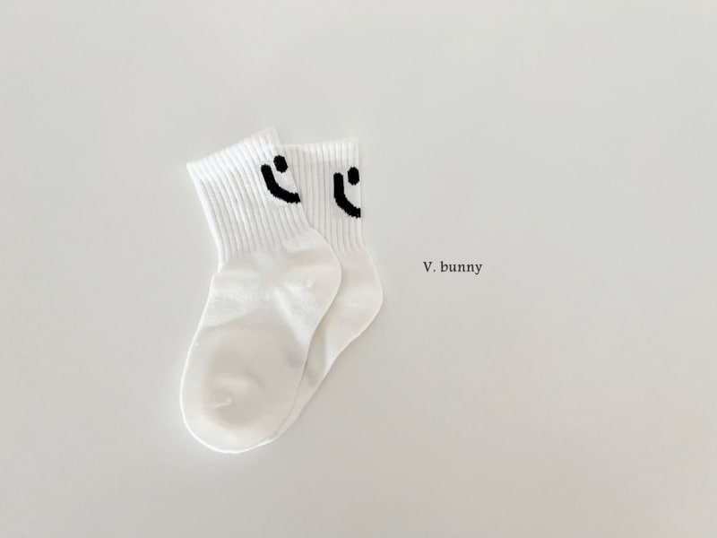 V Bunny - Korean Children Fashion - #childofig - Backs Socks - 10