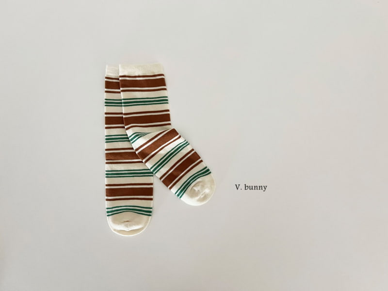 V Bunny - Korean Children Fashion - #childofig - Class Socks - 8