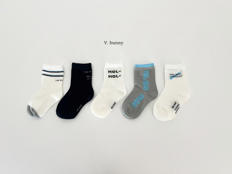 V Bunny - Korean Children Fashion - #childofig - Holhol Socks