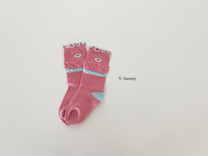 V Bunny - Korean Children Fashion - #childofig - Rabbit Socks - 8