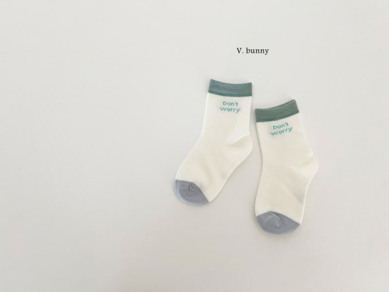 V Bunny - Korean Children Fashion - #childofig - Worry Socks - 10