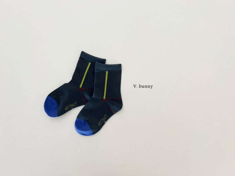 V Bunny - Korean Children Fashion - #childofig - Mend Socks - 8