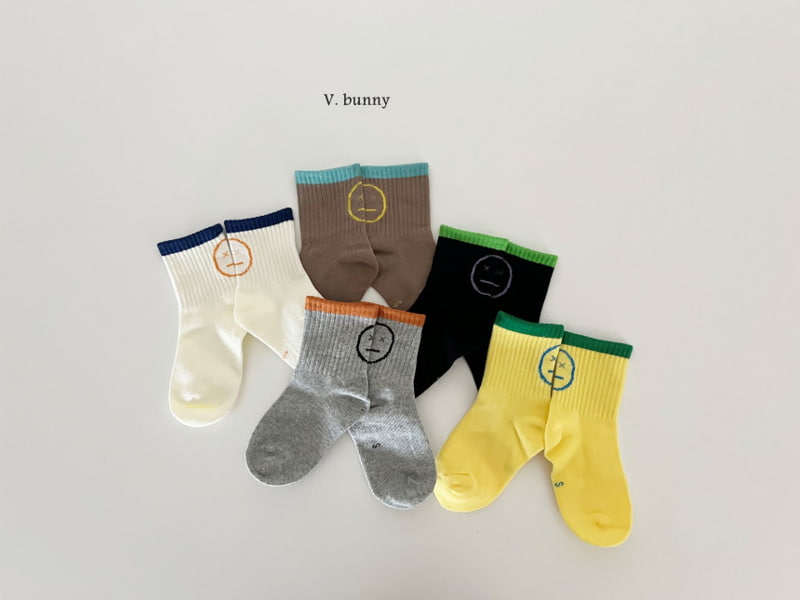 V Bunny - Korean Children Fashion - #designkidswear - X Smile Socks - 3