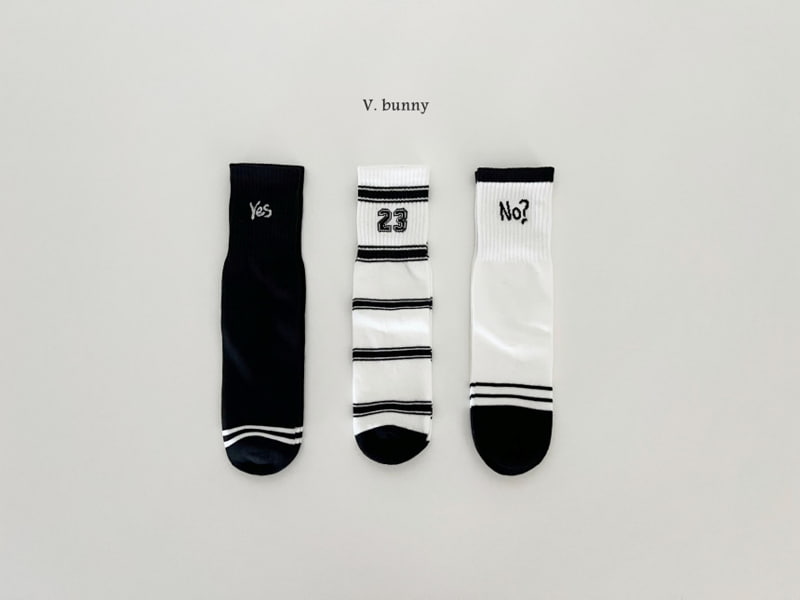 V Bunny - Korean Children Fashion - #designkidswear - 23 Socks