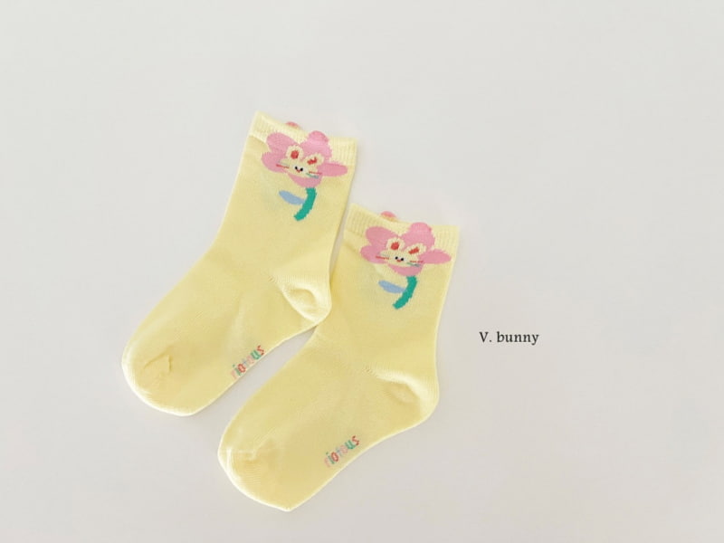 V Bunny - Korean Children Fashion - #designkidswear - Rolling Pop Socks - 8